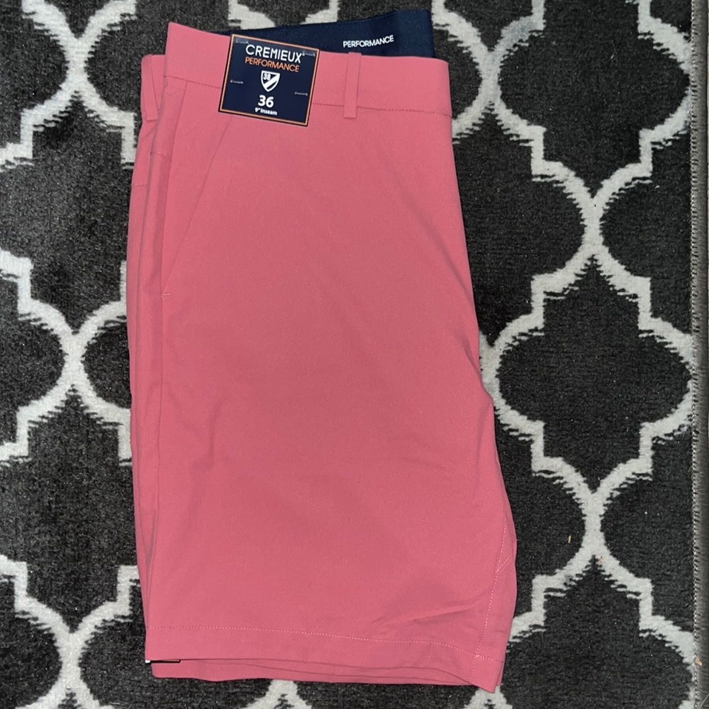 New With Tags Cremieux Performance Mens Shorts